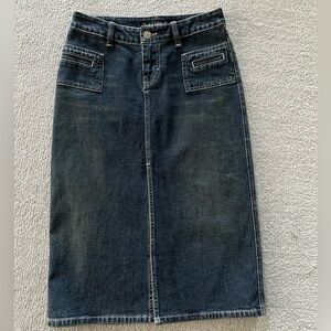 Pencil Jean skirt